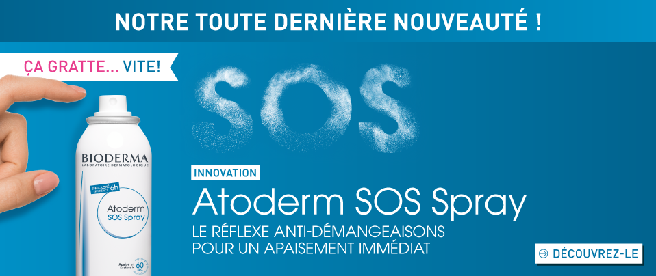 peau atopique Atoderm SOS spray