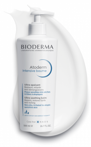 BIODERMA productfoto, Atoderm Intensive Baume 500ml, hydraterende balsem voor droge huid