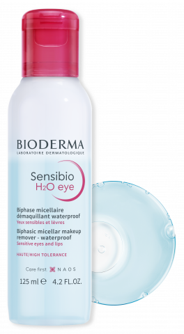 BIODERMA photo produit, Sensibio H2O Eye 125ml