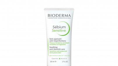 Bottle of Sébium sensitive cream who need to be used after Sébium serum.​
