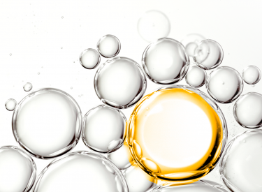 Graphic representation of the Sun Active Defense formula used in Bioderma's photoderm products