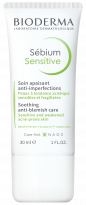 BIODERMA photo produit, Sébium Sensitive 30ml soin peau tendance acneique