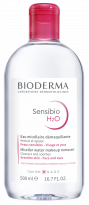 BIODERMA productfoto, Sensibio H2O 500ml, micellair water voor gevoelige huid
