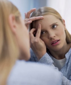 Bioderma - Woman button forehead